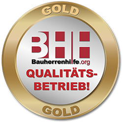 Bauherrenhilfe GOLD-Qualitätsbetrieb