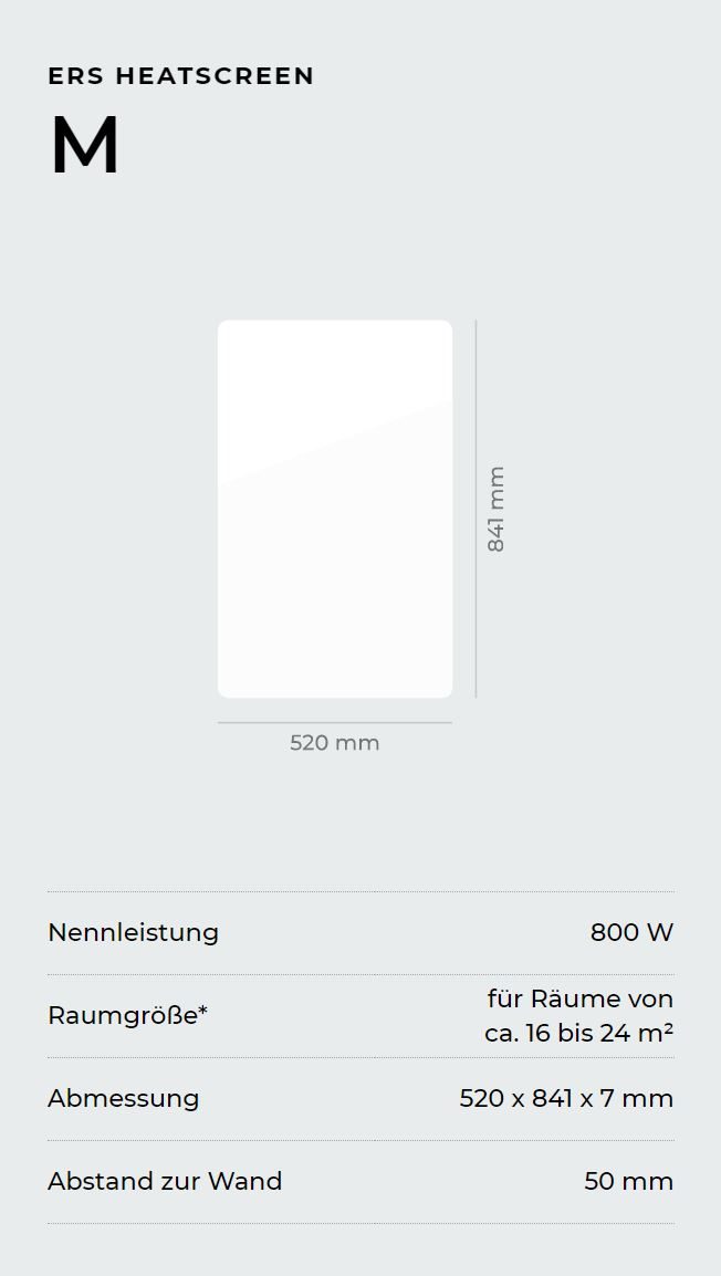 Datenblatt ERS Heatscreen Modell M